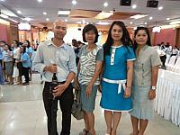 11 สิงหาคม 2558-ตักบาตร ณ หอประชุมพิฑเนศวร
